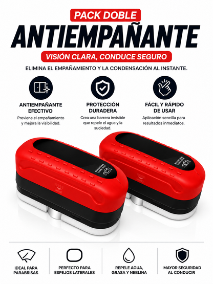 Adiós al Parabrisas Empañado – 2 Cepillo Antiempañante Automotriz